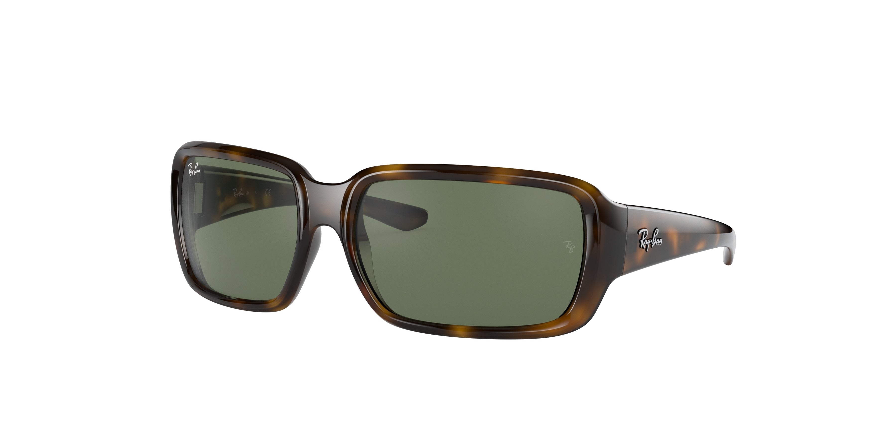 Ray-Ban Junior RJ9072S Rectangle Sunglasses  152/71-Havana 51-105-14 - Color Map Tortoise