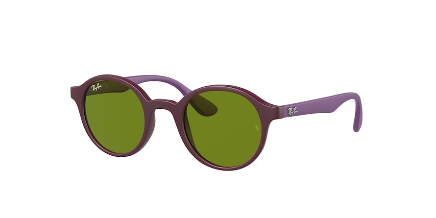 Ray-Ban Junior RJ9161S Phantos Sunglasses  7087/2-MATTE TRANSPARENT FUXIA 41-20-130 - Color Map pink