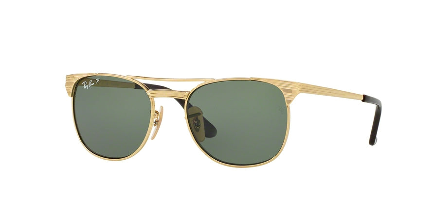 Ray-Ban Junior RJ9540S Square Sunglasses  223/9A-GOLD 49-17-135 - Color Map gold