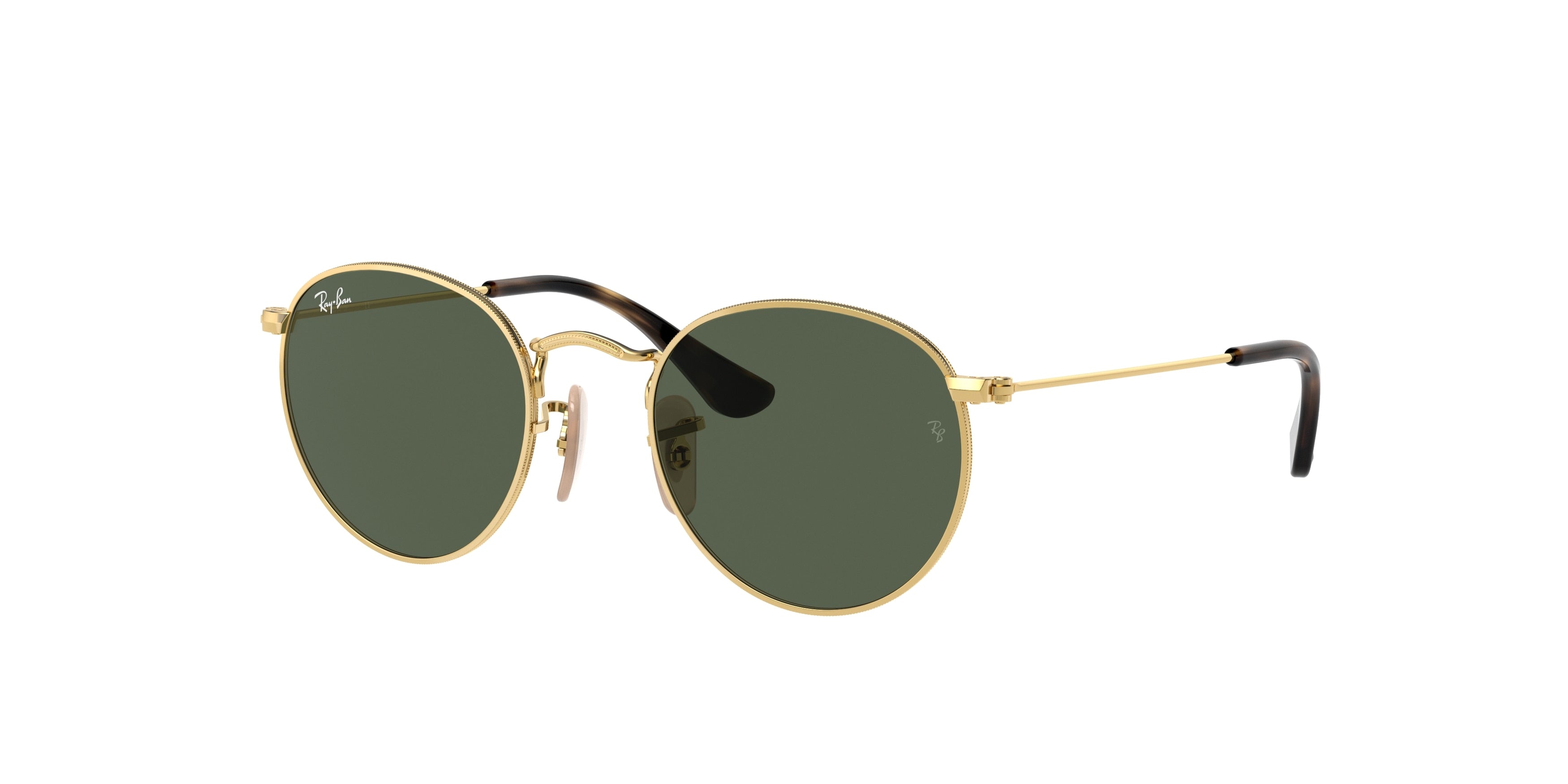 Ray-Ban Junior JUNIOR ROUND RJ9547S Round Sunglasses  223/71-Gold 44-130-19 - Color Map Gold
