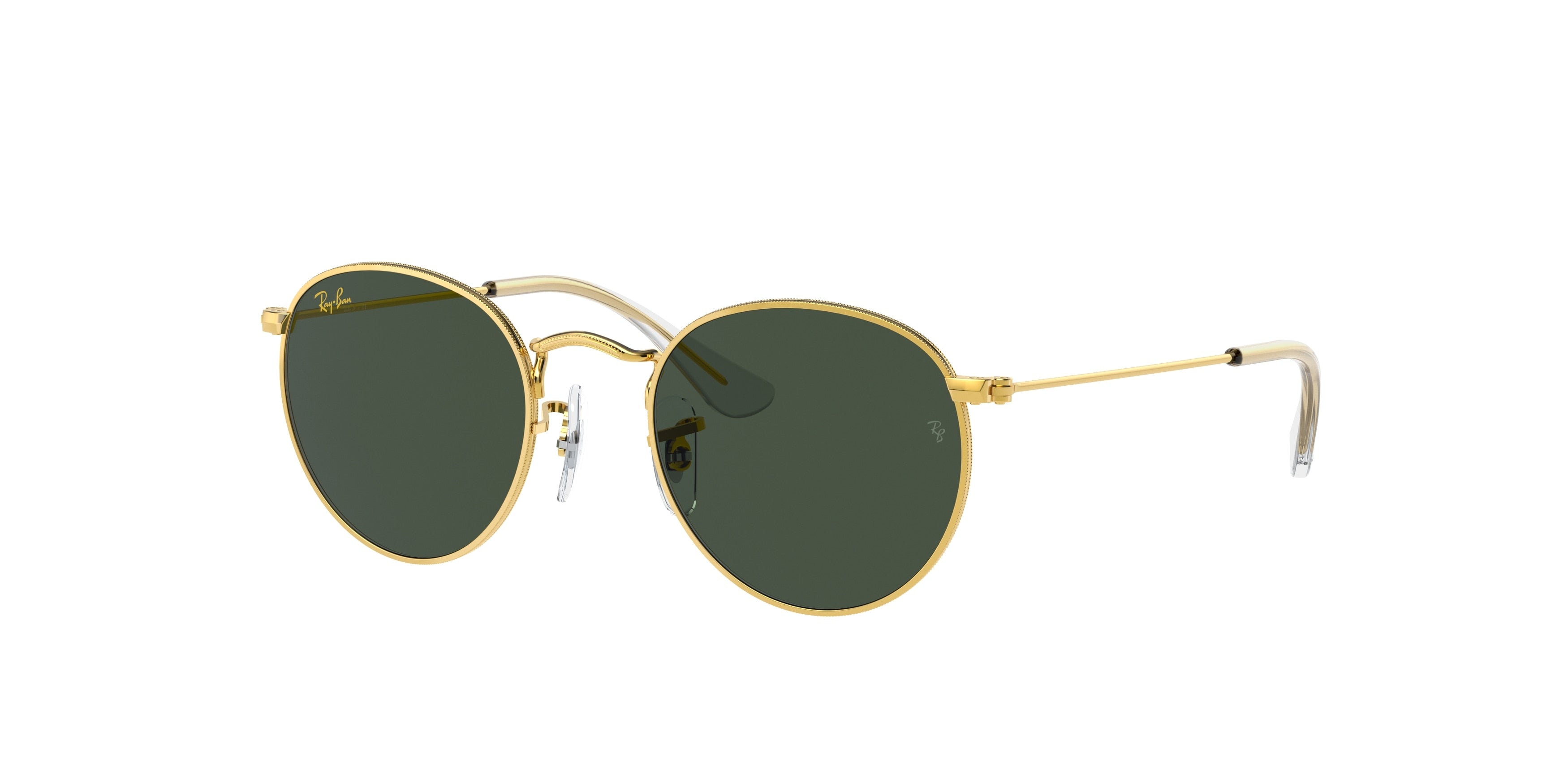 Ray-Ban Junior JUNIOR ROUND RJ9547S Round Sunglasses  286/71-Gold 44-130-19 - Color Map Gold