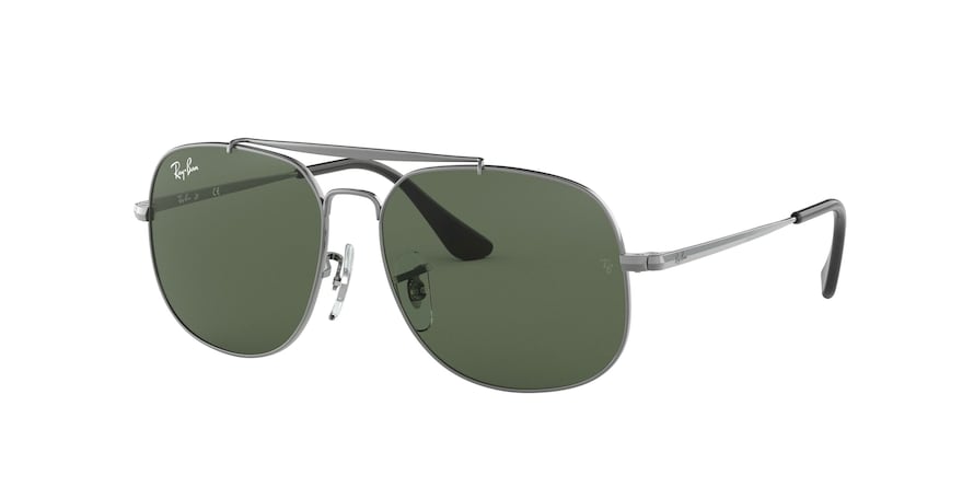 Ray-Ban Junior JUNIOR THE GENERAL RJ9561S Square Sunglasses  200/71-GUNMETAL 50-13-130 - Color Map gunmetal