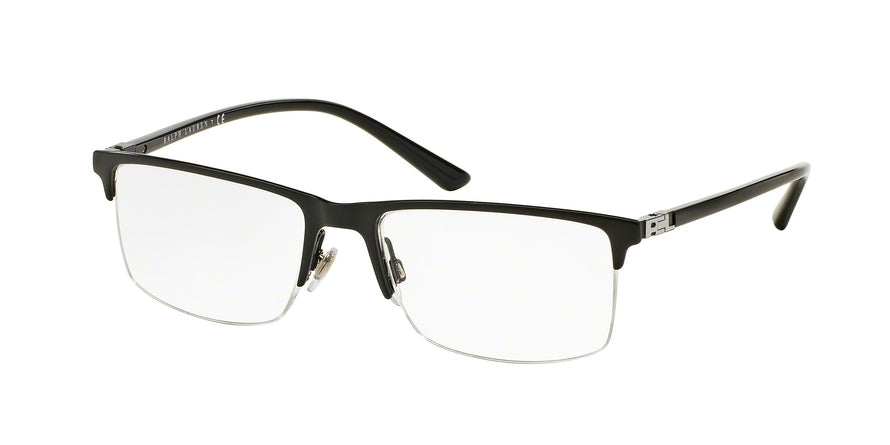 Ralph Lauren RL5094 Rectangle Eyeglasses  9267-DEMI BLACK 53-17-140 - Color Map black