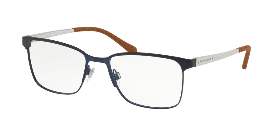 Ralph Lauren RL5101 Pillow Eyeglasses  9303-MATTE NAVY BLUE 53-18-145 - Color Map blue