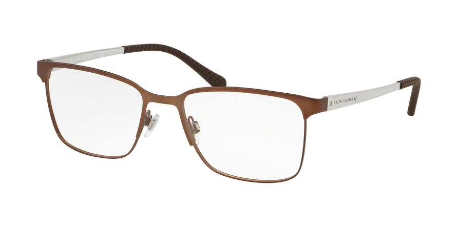 Ralph Lauren RL5101 Pillow Eyeglasses  9313-MATTE BRONZE 53-18-145 - Color Map bronze