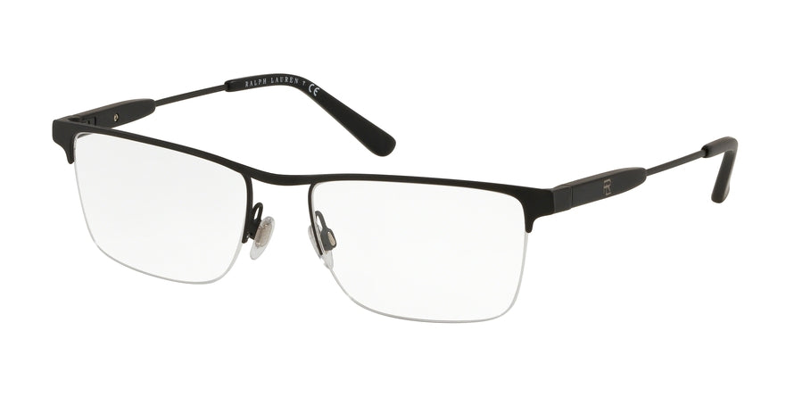 Ralph Lauren RL5102 Pillow Eyeglasses  9001-MATTE BLACK 53-18-145 - Color Map black