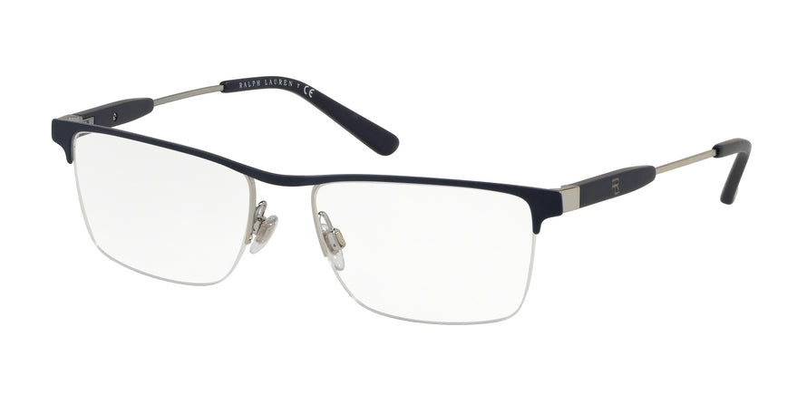 Ralph Lauren RL5102 Pillow Eyeglasses  9303-MATTE NAVY BLUE 53-18-145 - Color Map blue