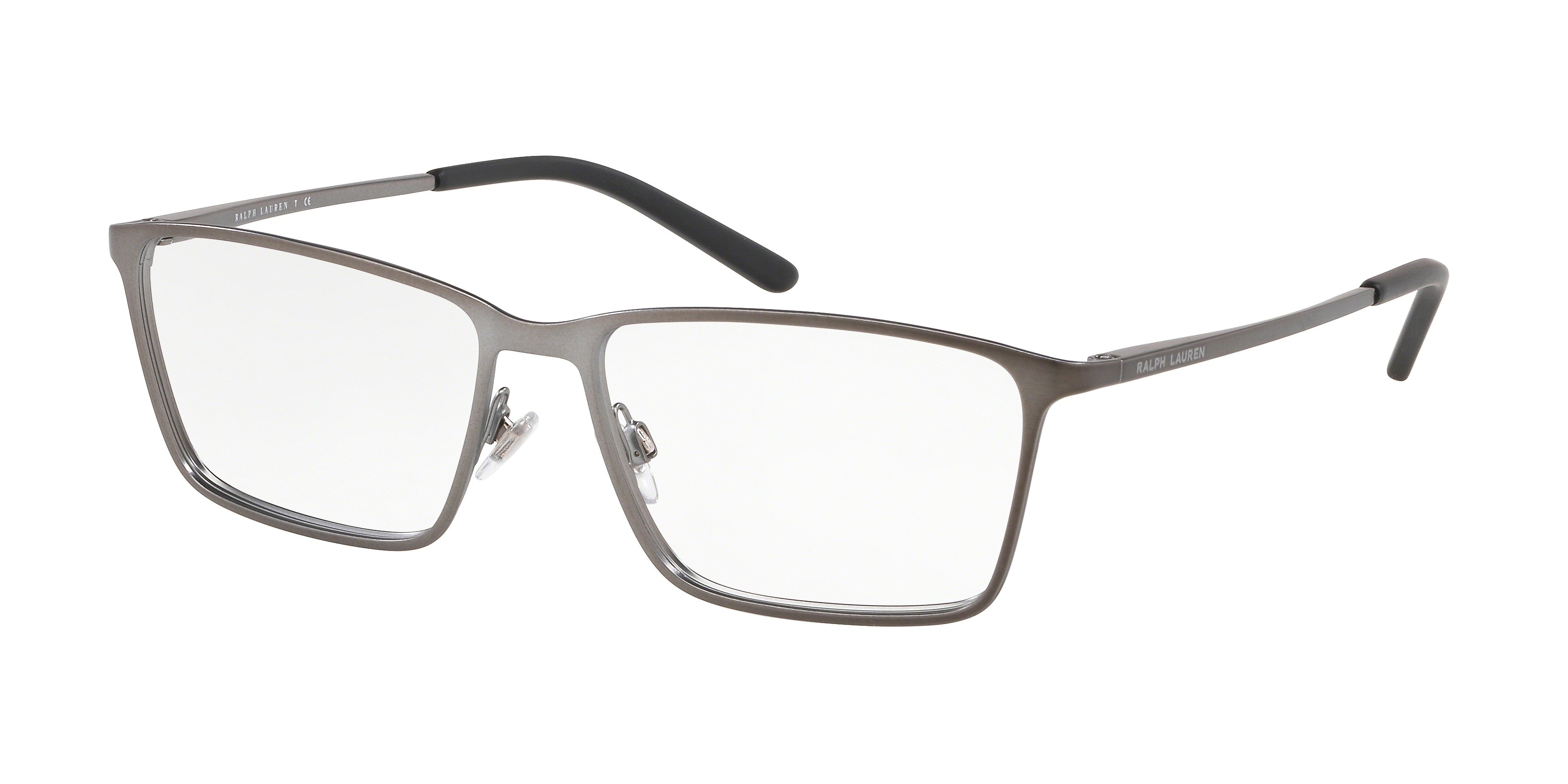 Ralph Lauren RL5103 Pillow Eyeglasses  9050-Brushed Matte Gunmetal 54-145-16 - Color Map Grey