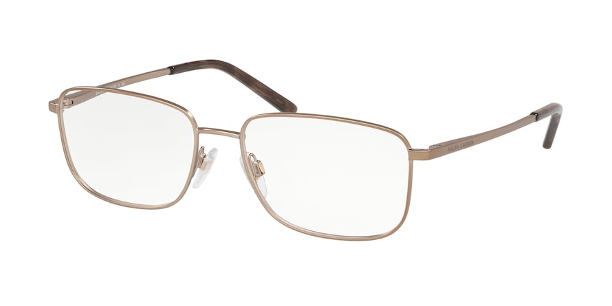 Ralph Lauren RL5105 Rectangle Eyeglasses  9379-MATTE BROWN 56-17-140 - Color Map brown