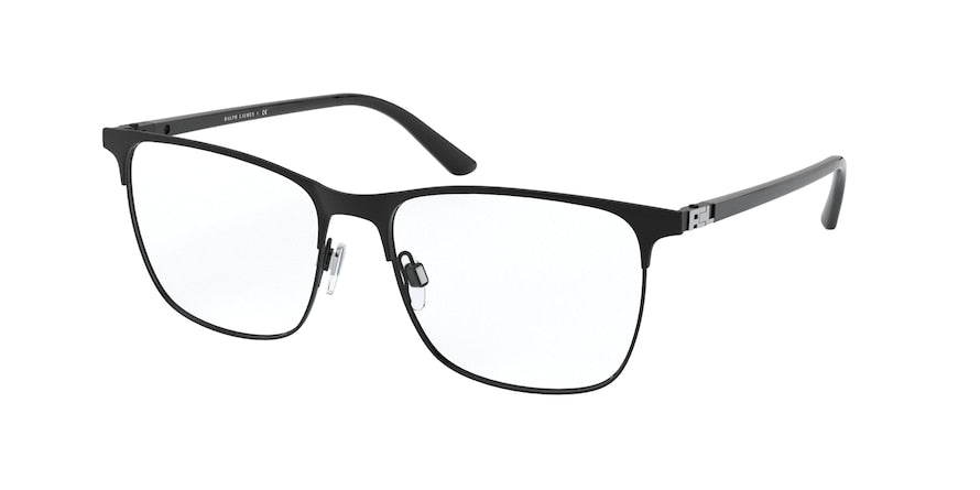Ralph Lauren RL5107 Square Eyeglasses  9003-BLACK 54-16-140 - Color Map black