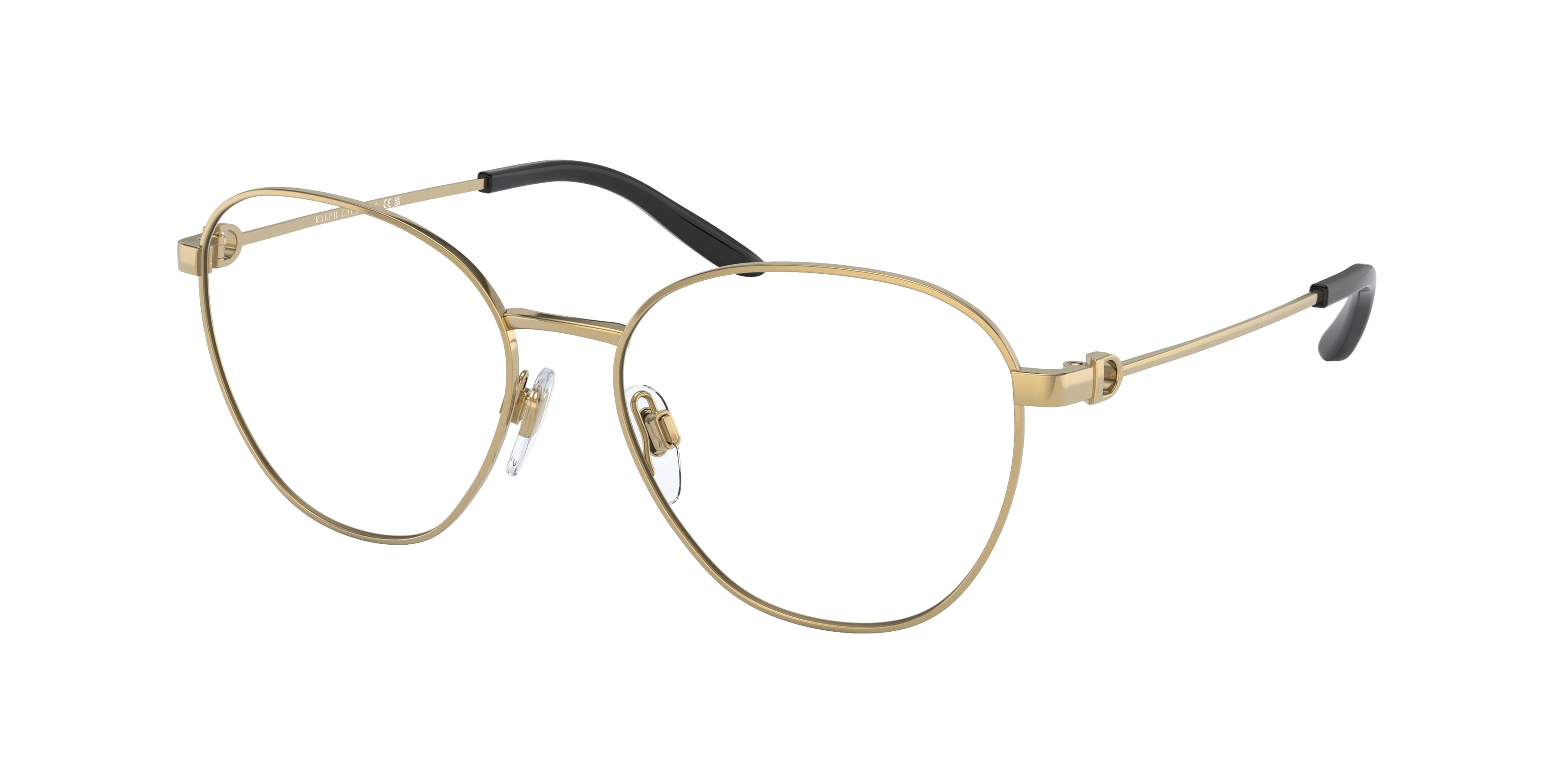 Ralph Lauren RL5117 Irregular Eyeglasses  9004-Shiny Gold 53-145-16 - Color Map Gold