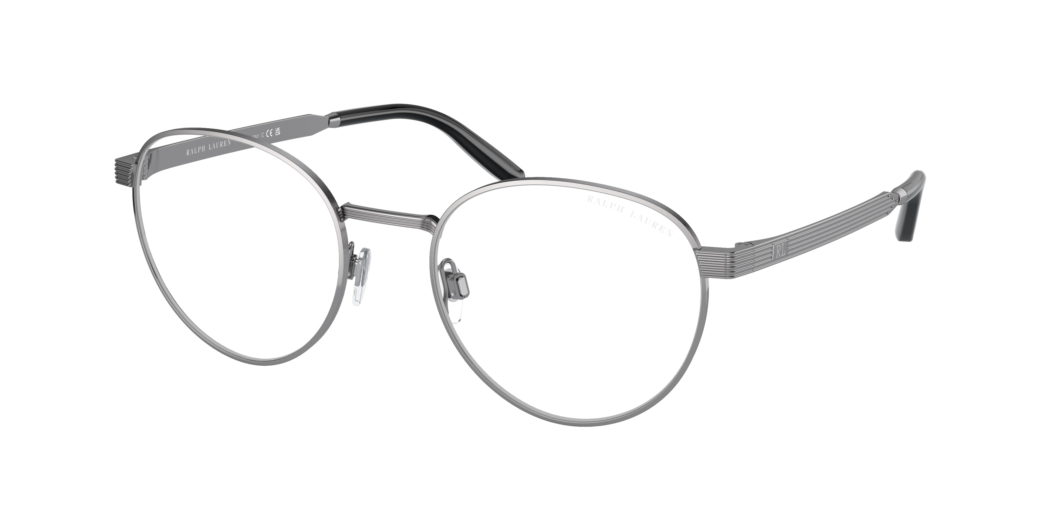 Ralph Lauren RL5118 Round Eyeglasses  9002-Gunmetal 53-145-20 - Color Map Grey