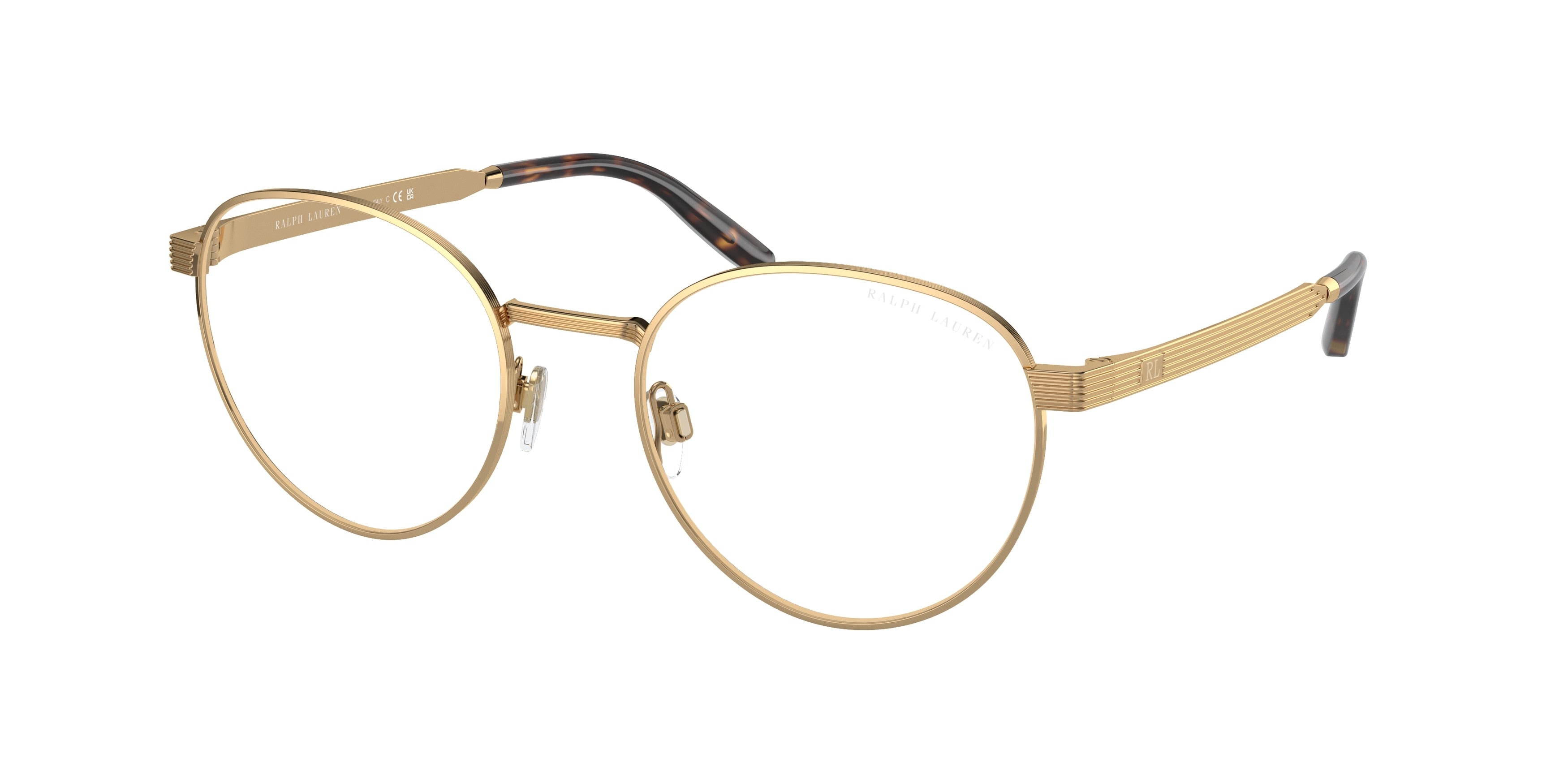 Ralph Lauren RL5118 Round Eyeglasses  9449-Antique Gold 53-145-20 - Color Map Gold