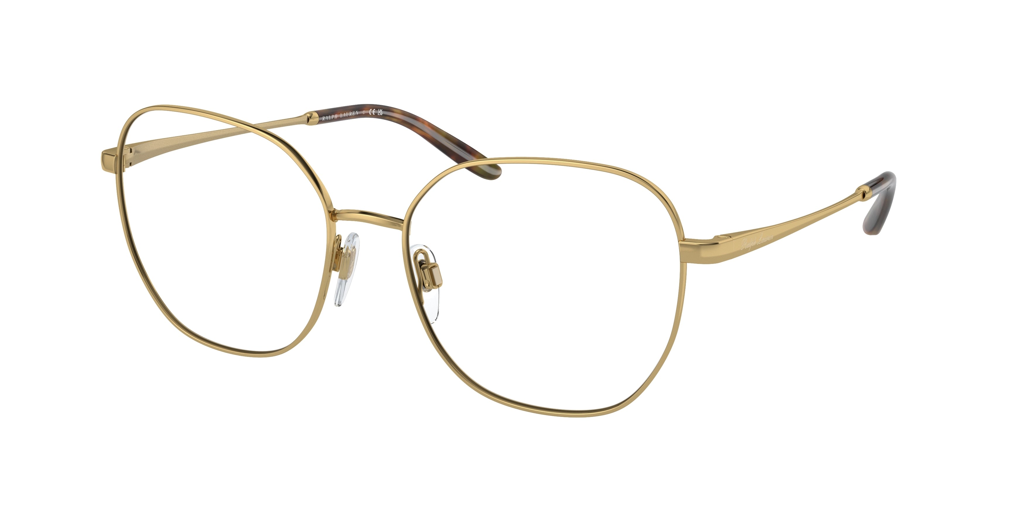 Ralph Lauren RL5120 Irregular Eyeglasses  9004-Gold 56-145-17 - Color Map Gold