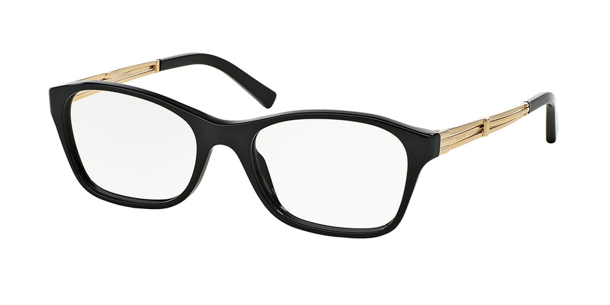 Ralph Lauren DECO EVOLUTION RL6109 Square Eyeglasses  5001-BLACK 54-18-140 - Color Map black