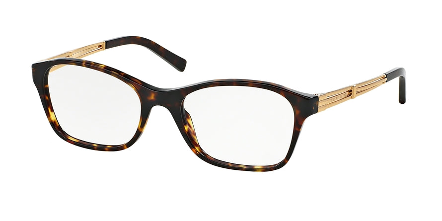 Ralph Lauren DECO EVOLUTION RL6109 Square Eyeglasses  5003-DARK HAVANA 54-18-140 - Color Map havana