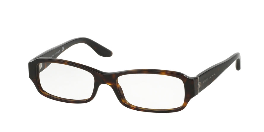 Ralph Lauren RL6121B Rectangle Eyeglasses  5003-DARK HAVANA 52-16-140 - Color Map havana