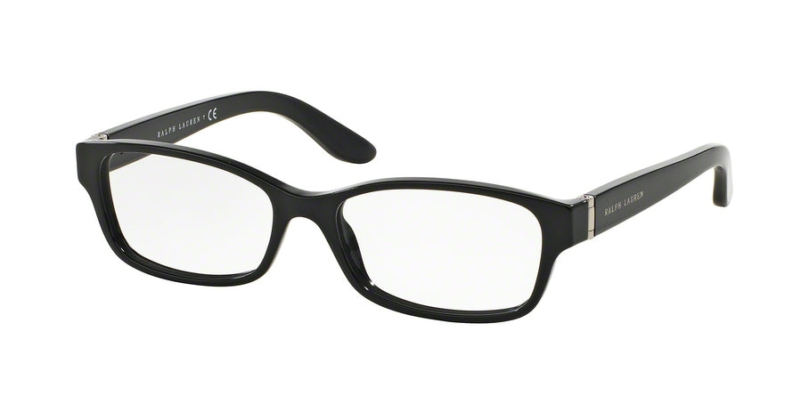 Ralph Lauren RL6139 Rectangle Eyeglasses  5001-BLACK 52-16-135 - Color Map black