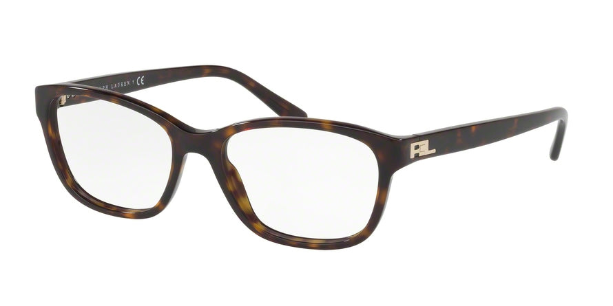 Ralph Lauren RL6140 Square Eyeglasses  5003-DARK HAVANA 54-17-140 - Color Map havana