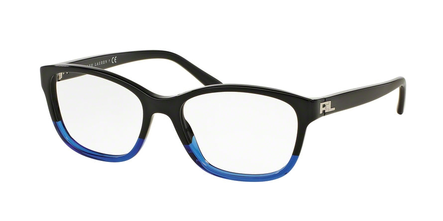 Ralph Lauren RL6140 Square Eyeglasses  5582-BLACK GRADIENT BLUE 52-17-140 - Color Map blue