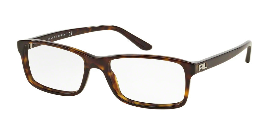 Ralph Lauren RL6144 Rectangle Eyeglasses  5003-DARK HAVANA 53-17-145 - Color Map havana