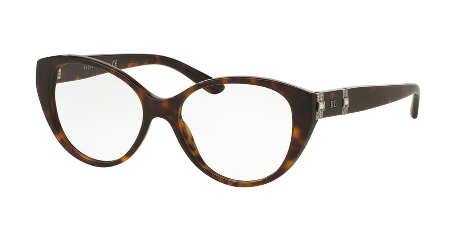 Ralph Lauren RL6147B Butterfly Eyeglasses  5003-SHINY DARK HAVANA 51-16-140 - Color Map havana