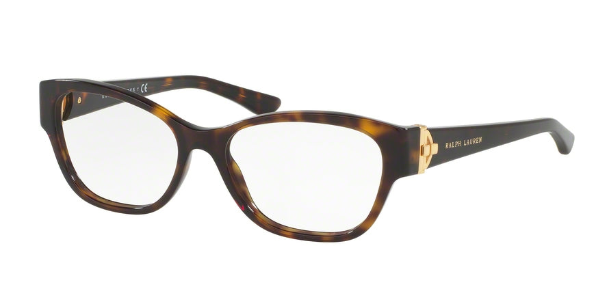 Ralph Lauren RL6151 Square Eyeglasses  5003-DARK HAVANA 54-16-140 - Color Map havana