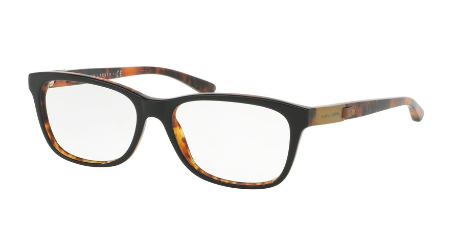 Ralph Lauren RL6159Q Pillow Eyeglasses  5260-TOP BLACK/HAVANA JL 52-16-140 - Color Map black