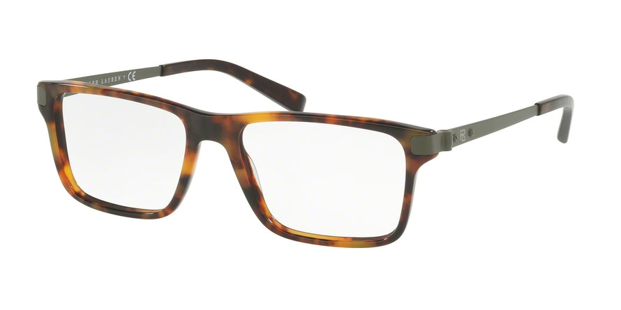 Ralph Lauren RL6162 Square Eyeglasses  5017-HAVANA JERRY 55-17-140 - Color Map havana