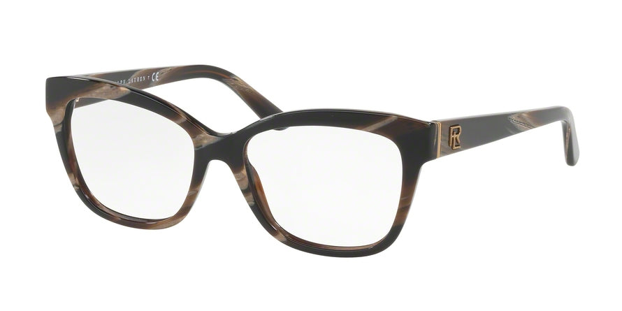 Ralph Lauren RL6164 Cat Eye Eyeglasses  5634-BROWN HORN 53-16-140 - Color Map brown