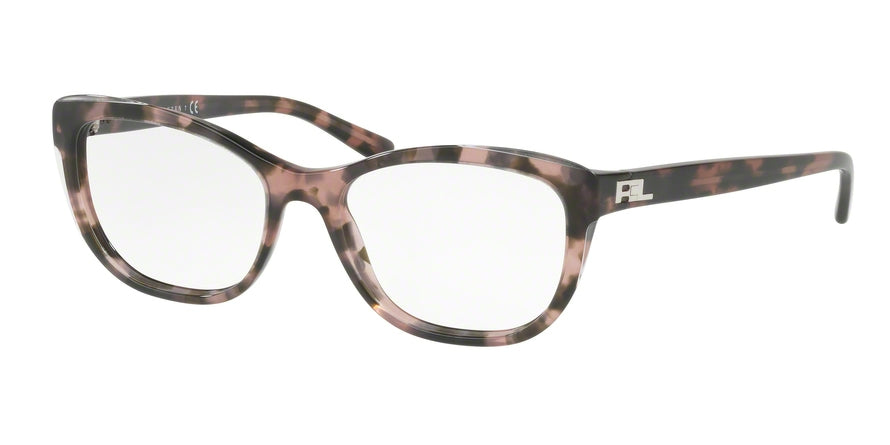 Ralph Lauren RL6170 Cat Eye Eyeglasses  5655-TOP TRASPARENT/PINK HAVANA 52-17-140 - Color Map havana