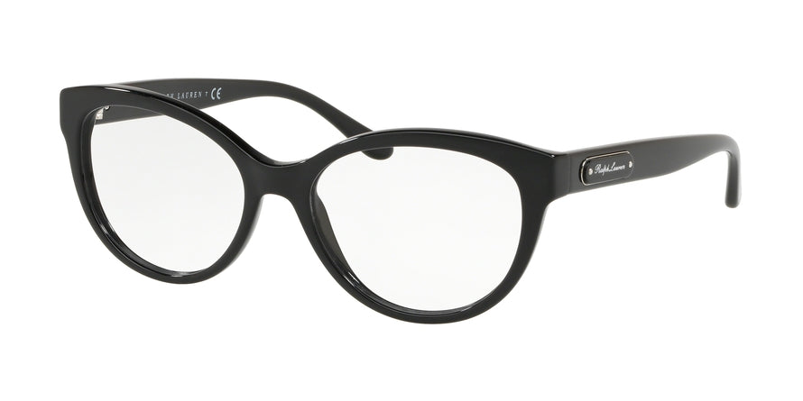 Ralph Lauren RL6177 Butterfly Eyeglasses  5001-BLACK 52-17-140 - Color Map black