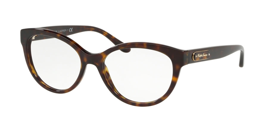 Ralph Lauren RL6177 Butterfly Eyeglasses  5003-DARK HAVANA 54-17-140 - Color Map havana