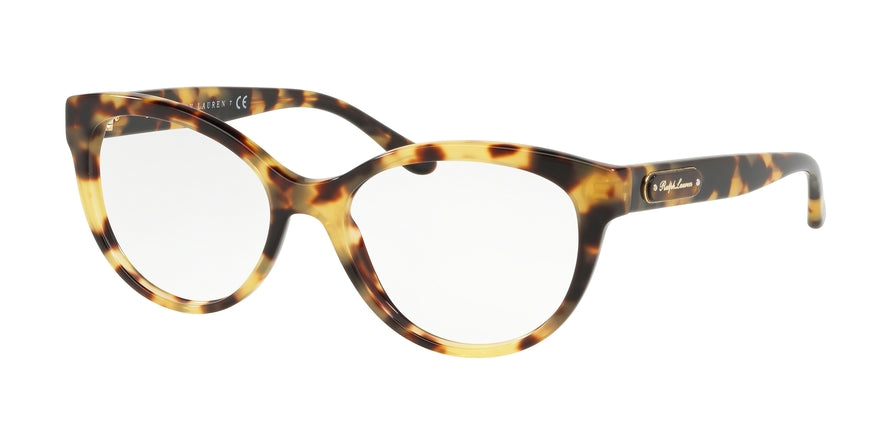 Ralph Lauren RL6177 Butterfly Eyeglasses  5004-SPOTTY HAVANA 54-17-140 - Color Map havana