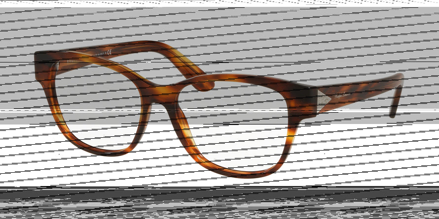 Ralph Lauren RL6180 Square Eyeglasses  5007-STRIPED HAVANA 54-16-140 - Color Map havana