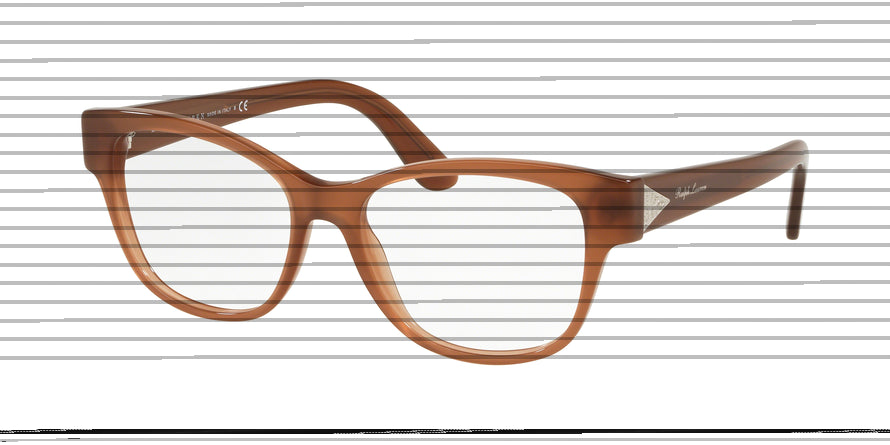 Ralph Lauren RL6180 Square Eyeglasses  5725-CARAMEL 54-16-140 - Color Map caramel