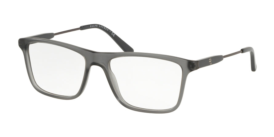 Ralph Lauren RL6181 Rectangle Eyeglasses  5728-TRANSP GREY VINTAGE EFFECT 54-17-145 - Color Map grey