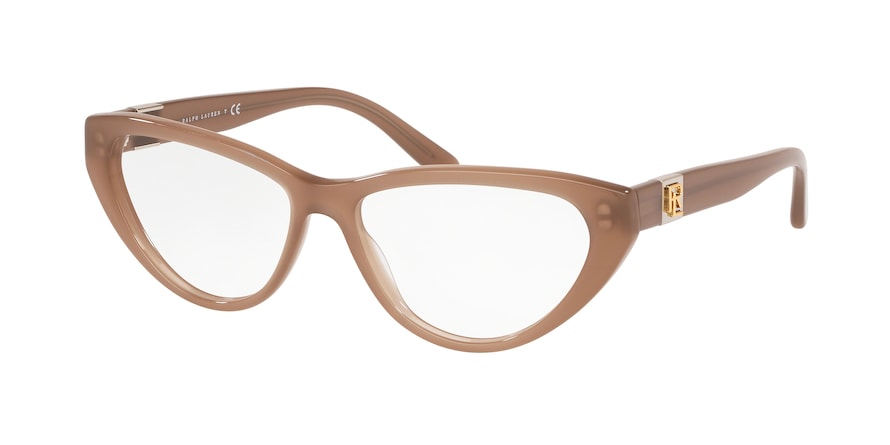 Ralph Lauren RL6188 Cat Eye Eyeglasses  5538-TAUPE 55-15-140 - Color Map light brown