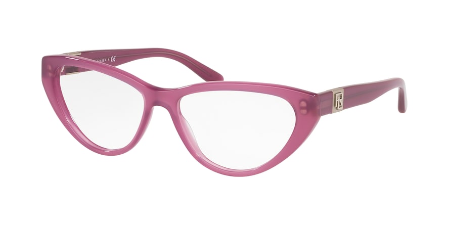 Ralph Lauren RL6188 Cat Eye Eyeglasses  5773-LILLAC OPAL 55-15-140 - Color Map violet