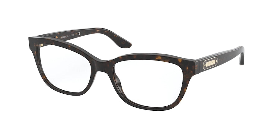 Ralph Lauren RL6194 Square Eyeglasses  5003-DARK HAVANA 54-17-140 - Color Map havana