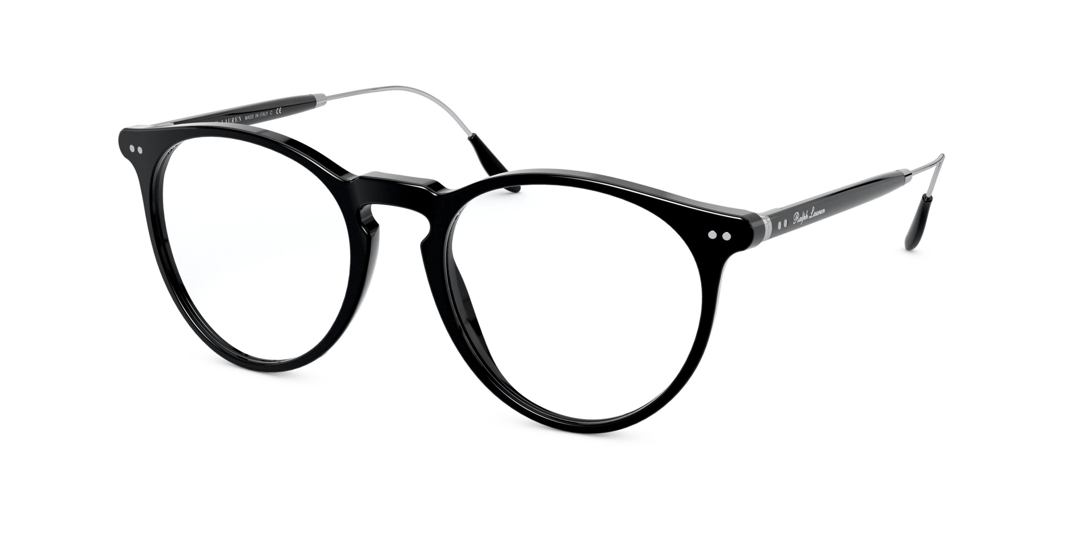 Ralph Lauren RL6195P Phantos Eyeglasses  5001-Shiny Black 51-145-19 - Color Map Black