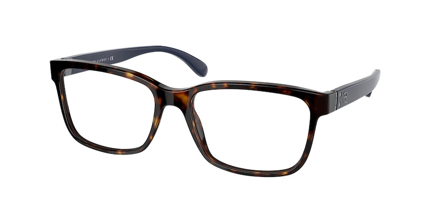 Ralph Lauren RL6214 Pillow Eyeglasses  5003-SHINY DARK HAVANA 56-17-140 - Color Map havana