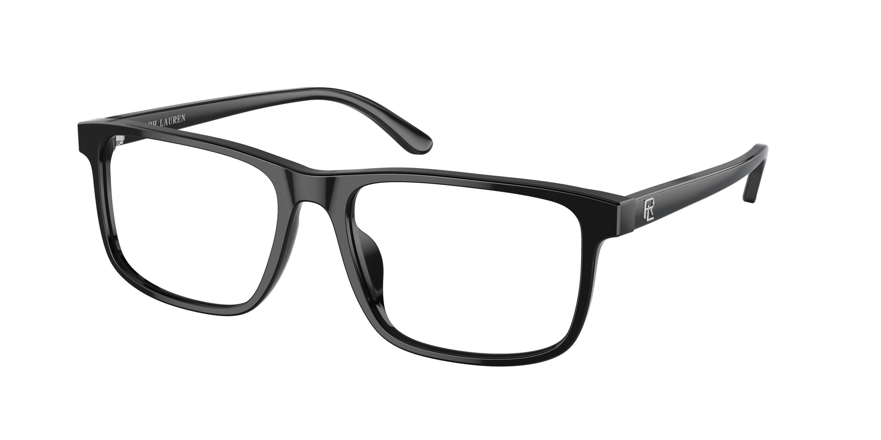 Ralph Lauren RL6225U Rectangle Eyeglasses  5001-Shiny Black 56-145-17 - Color Map Black