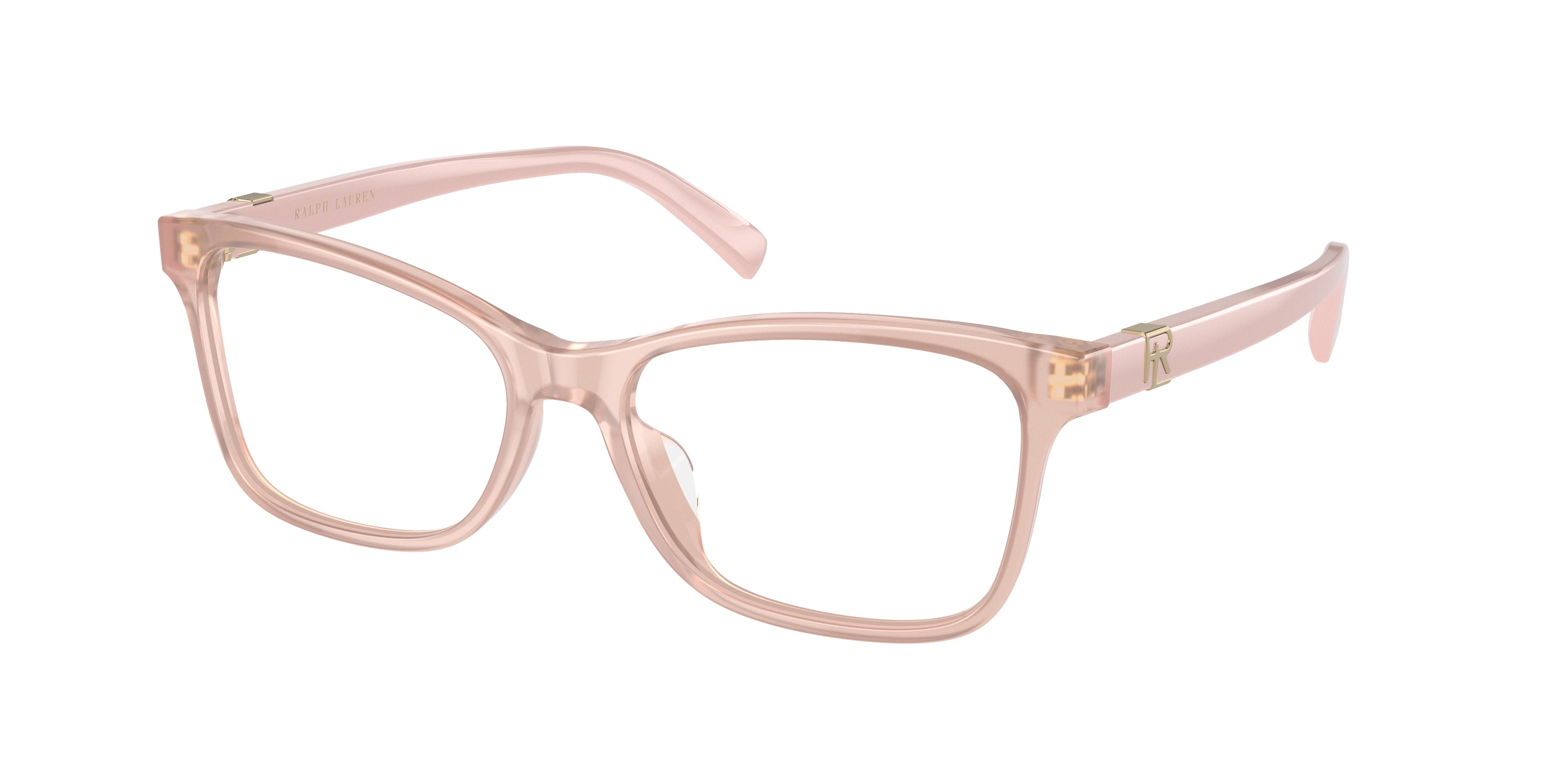 Ralph Lauren RL6233U Butterfly Eyeglasses  6053-Opal Pink 54-145-16 - Color Map Pink
