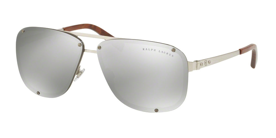 Ralph Lauren RL7055 Pilot Sunglasses  90306G-BRUSHED SILVER 64-10-140 - Color Map silver