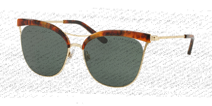 Ralph Lauren RL7061 Cat Eye Sunglasses  935471-JERRY HAVANA/SANDED LIGHT GOLD 56-17-140 - Color Map gold