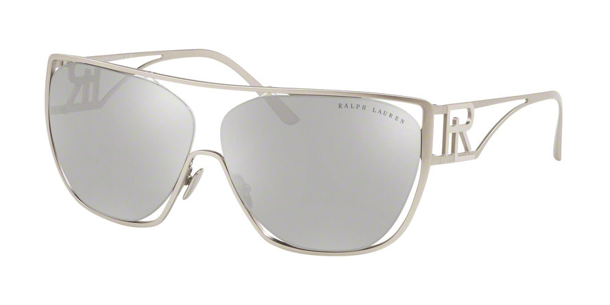 Ralph Lauren RL7063 Irregular Sunglasses  90016G-MATTE SILVER 64-10-145 - Color Map silver