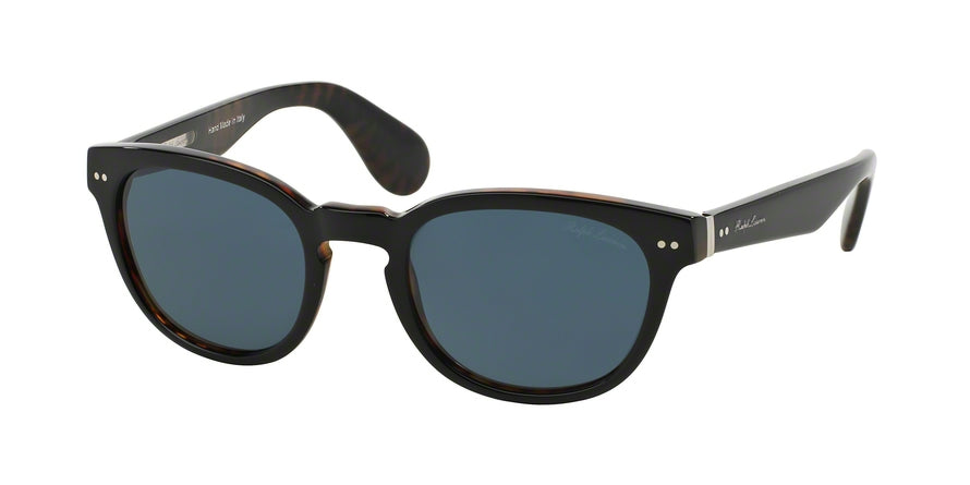 Ralph Lauren RL8130P Phantos Sunglasses  5260R5-TOP BLACK ON JERRY TORTOISE 50-21-145 - Color Map black