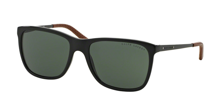 Ralph Lauren RL8133Q Square Sunglasses  500171-BLACK 57-18-140 - Color Map black