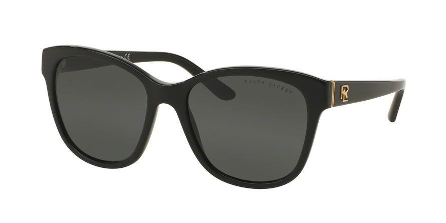 Ralph Lauren RL8143 Square Sunglasses  500187-BLACK 55-18-140 - Color Map black